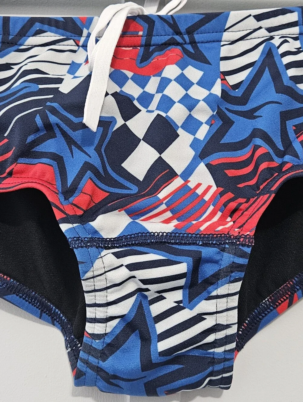 Speedo Endurance Size 28 Overdrive True Cobalt Boys Mens Swim Trunks with Elasti